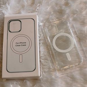 For iPhone clear case.